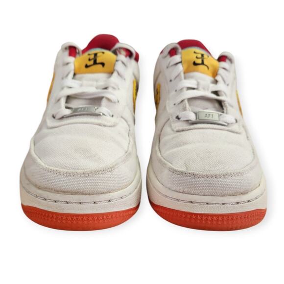 Nike Air Force 1 Year of The Tiger White Sneaker Shoe Youth 5 or Women 6.5 - Picture 6 of 12